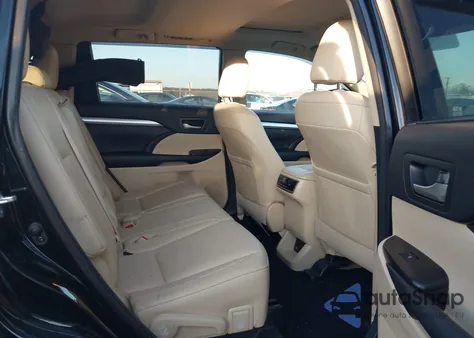 2015 Toyota Highlander Xle V6 from USA, damaged, VIN 5TDJKRFH4FS107316